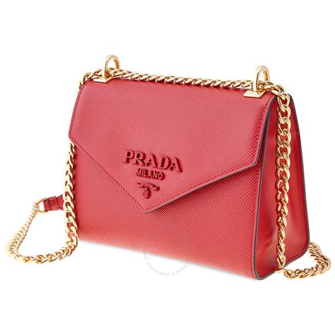 Prada Fiery Red Ladies Crossbody 1BH129 CDO2EEP F068Z